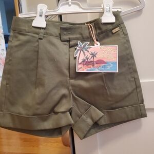 Olive Green Shorts
